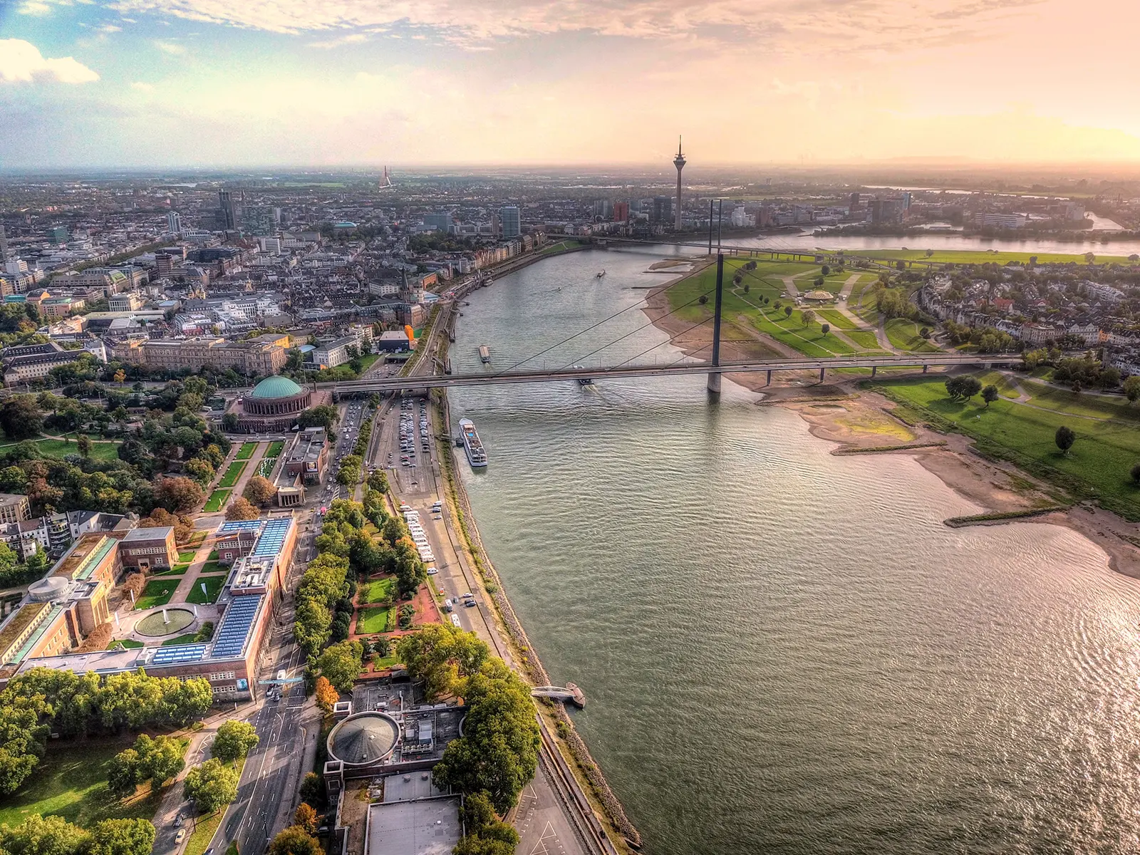 Stadtansicht Düsseldorf